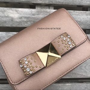 Michael Kors Small Ballet Bow Clutch crossbody NWT